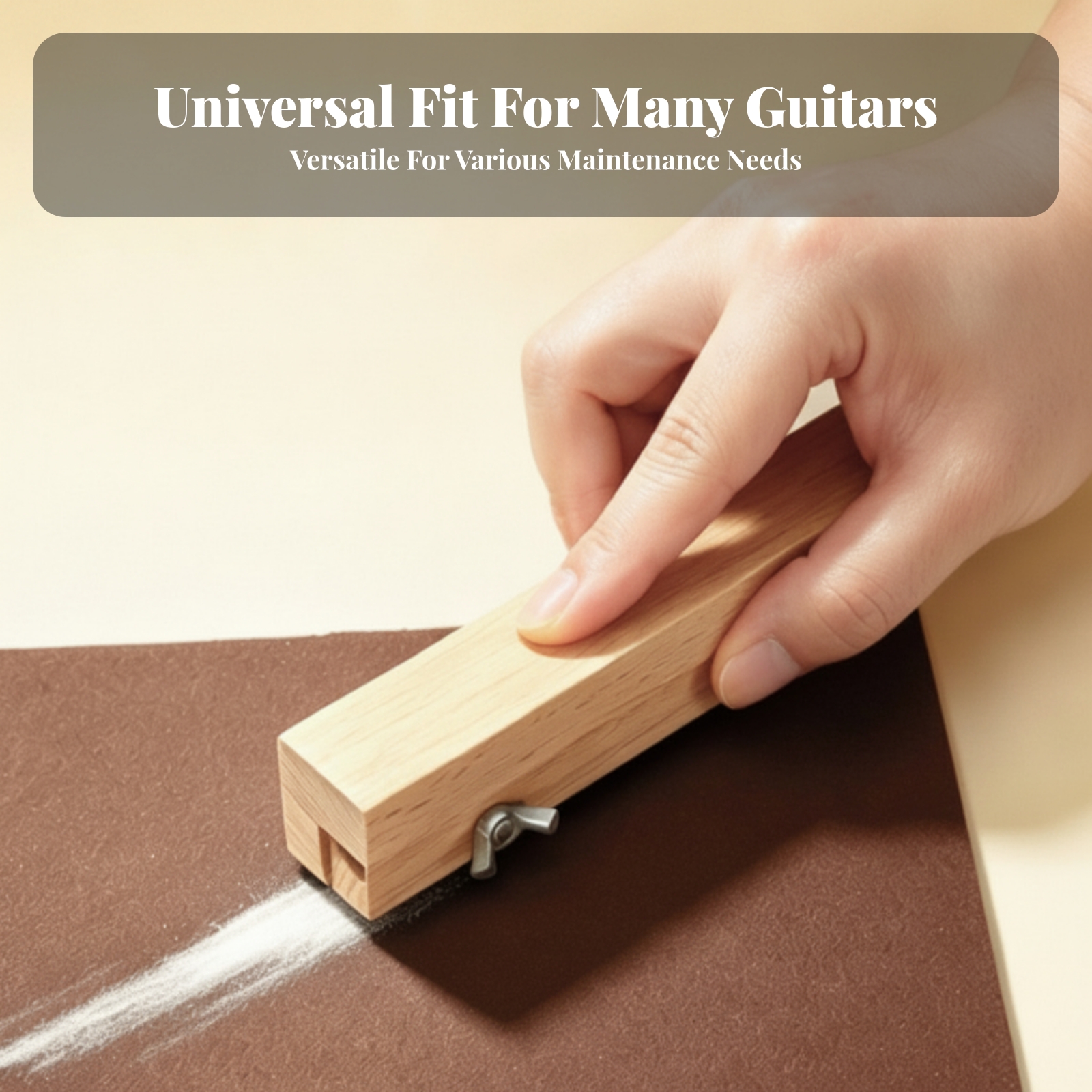 Musical Instrument Guitar - Guitar Nut Sanding Tool Wooden Guitar