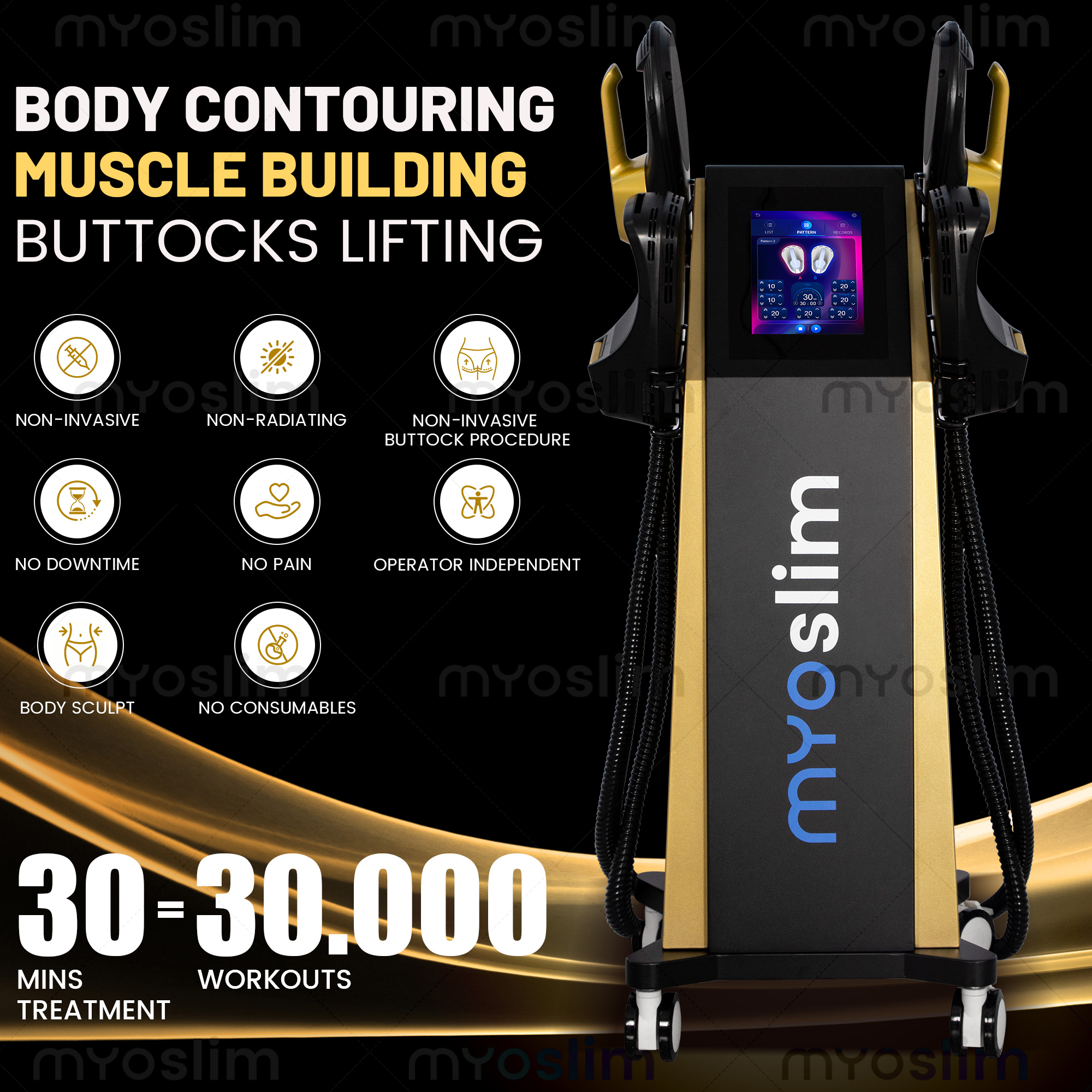 6500W EMS Neo RF Body Sculpt M - Vibraslap Percussion review and price
