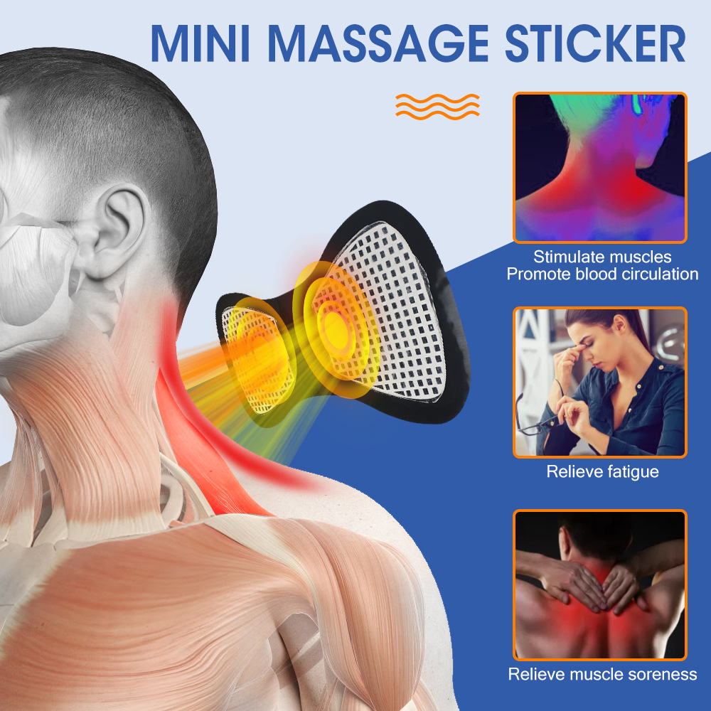 Mini Massage Patches with 8 Ma - Vibraslap Percussion review and price