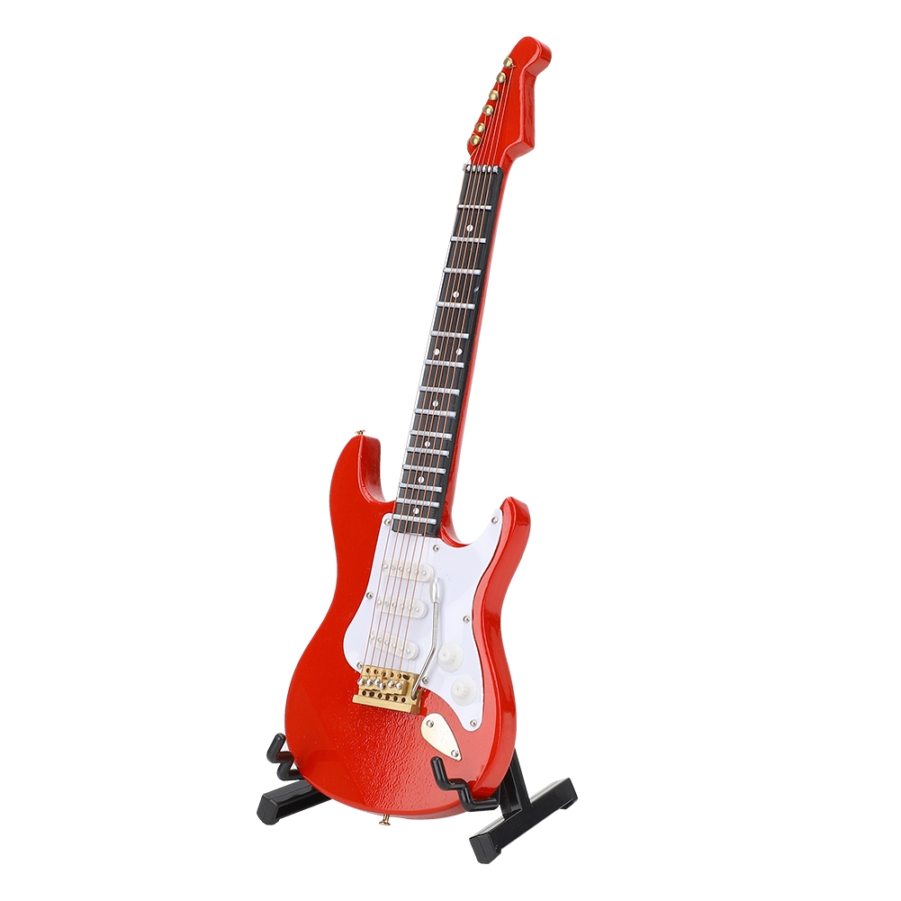 Miniature Red Electric Guitar  - Musical Instrument Guitar review and price
