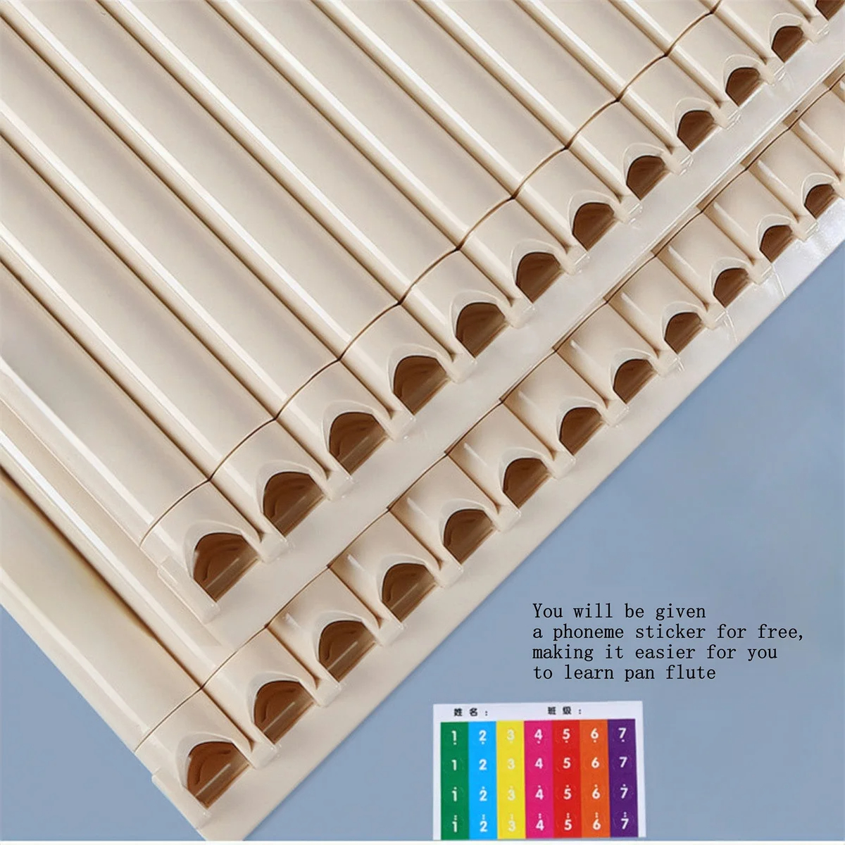 Miwayer Pan Flute 18 Pipes Eco - Musical Instrument Easy To Learn review and price