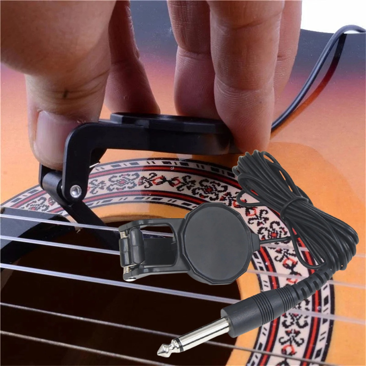Audio Jack Clip On Pickup/2.5  - Musical Instrument Guitar review and price