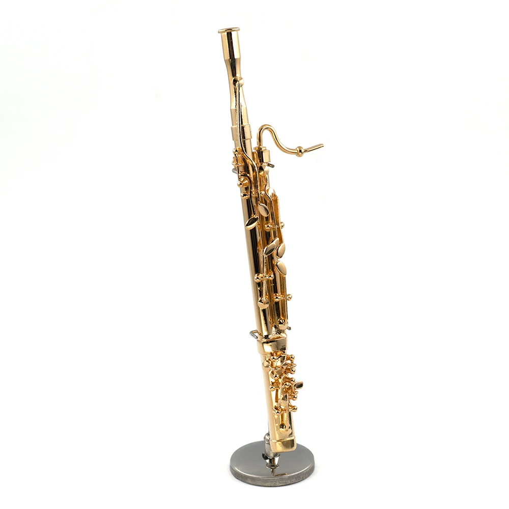 1Pcs Miniature Copper Bassoon  - Musical Instrument Bassoon review and price