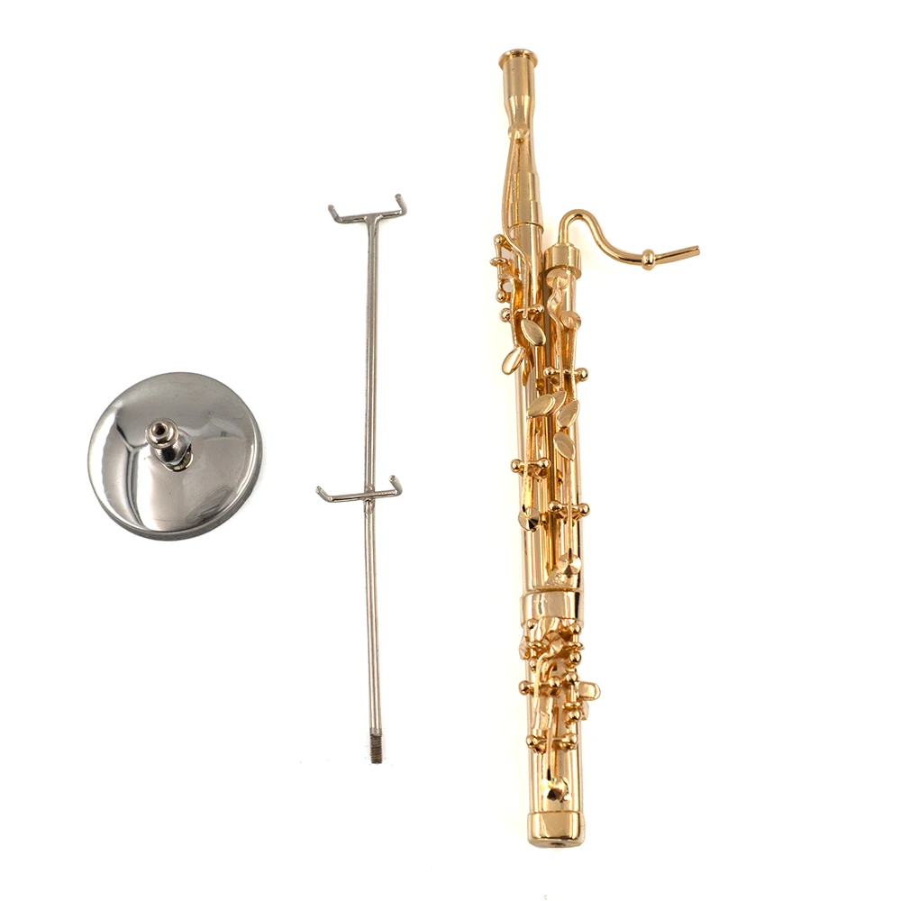 1Pcs Miniature Copper Bassoon  - Musical Instrument Bassoon review and price