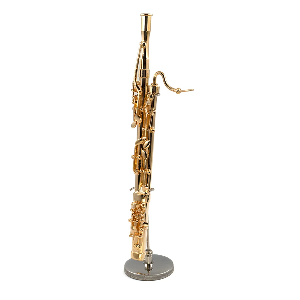 1Pcs Miniature Copper Bassoon  - Musical Instrument Bassoon review and price