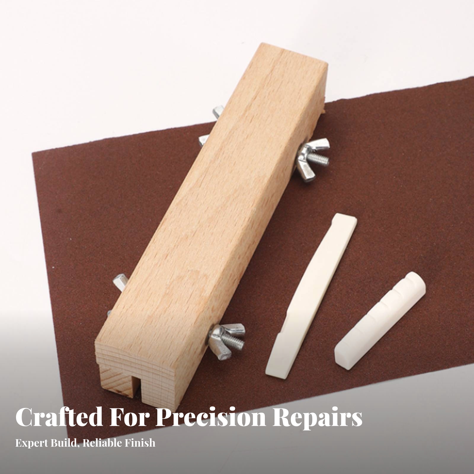 Guitar Nut Sanding Tool Wooden - Musical Instrument Guitar review and price