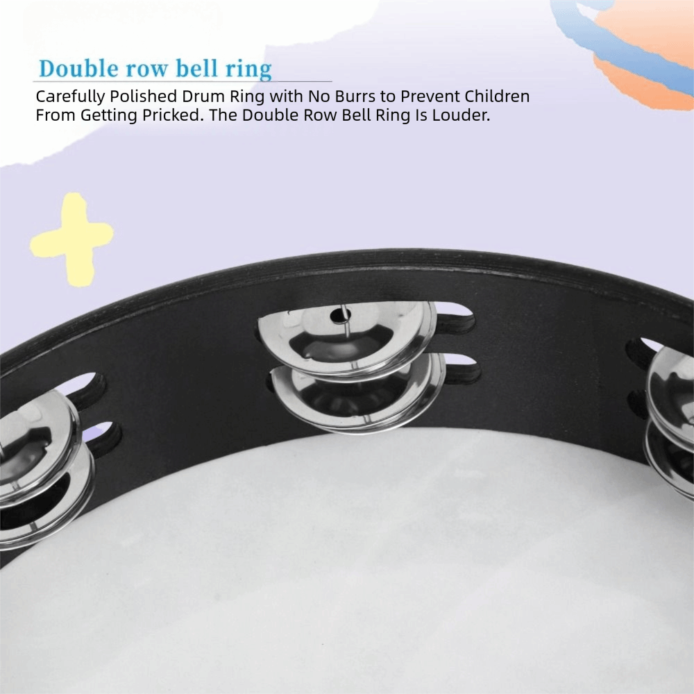 Double Row Jingles Hand Drum D - Musical Instrument Game review and price