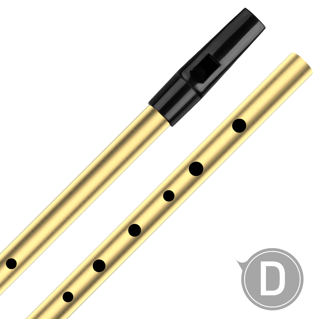 NAOMI Tin Whistle D Key Brass  - Penny Whistle D review and price