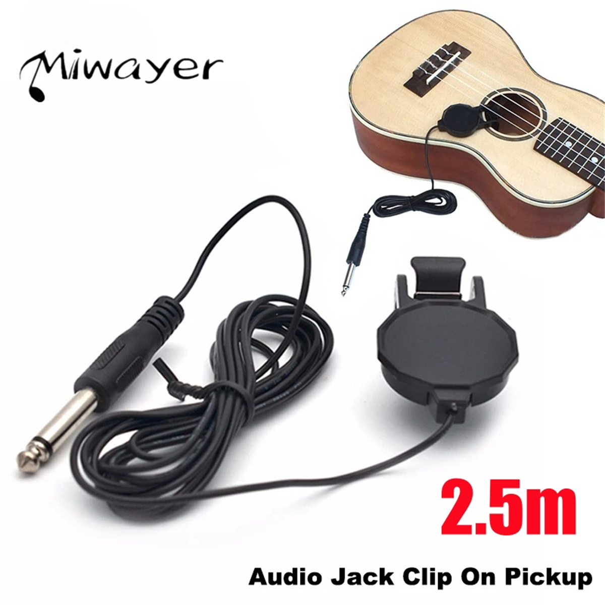 Audio Jack Clip On Pickup for  - Musical Instrument Guitar review and price