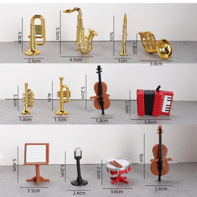 1 Set Home Decor Toy 1:12 Doll - Musical Instrument Game review and price