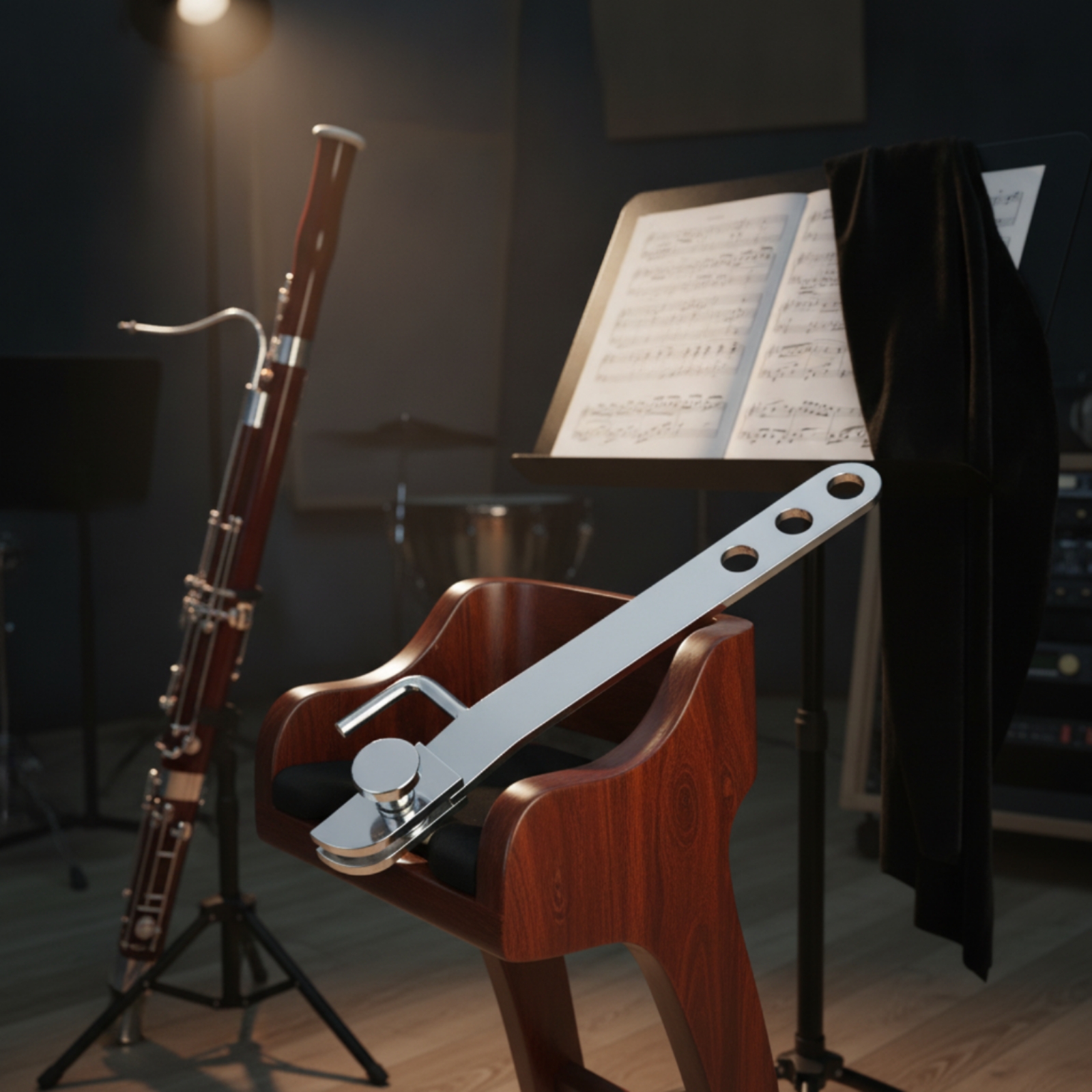 Bassoon Balance Rod with Hook  - Musical Instrument Bassoon review and price