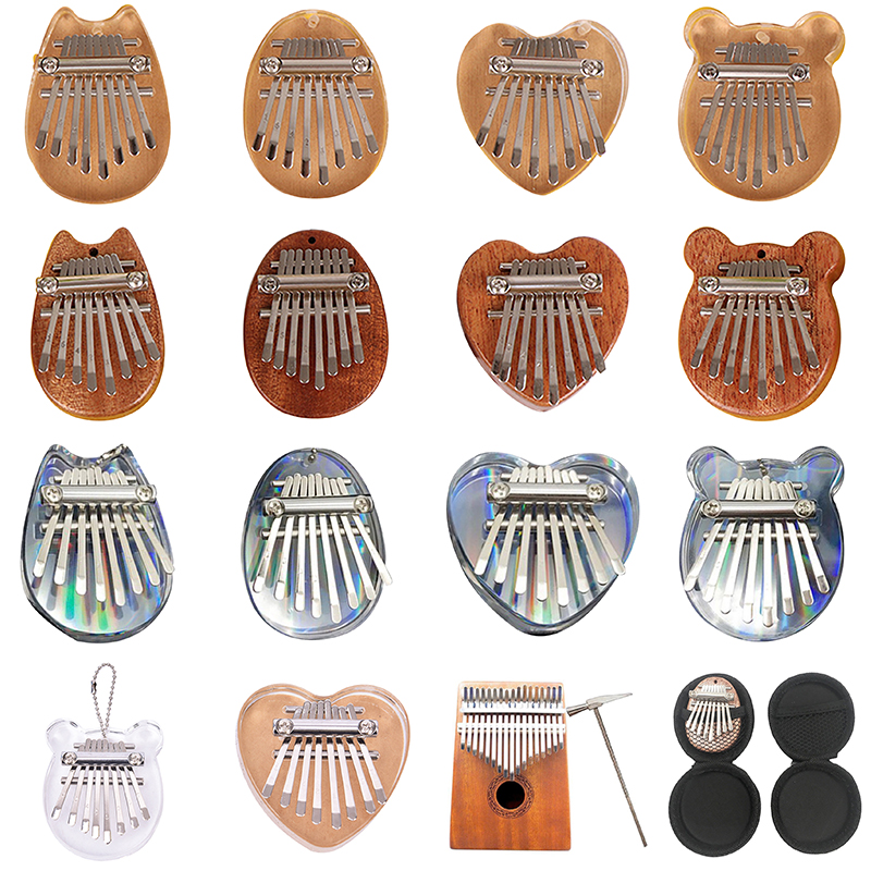8 Keys Kalimba Thumb Piano Hig - Musical Instrument In Africa review and price