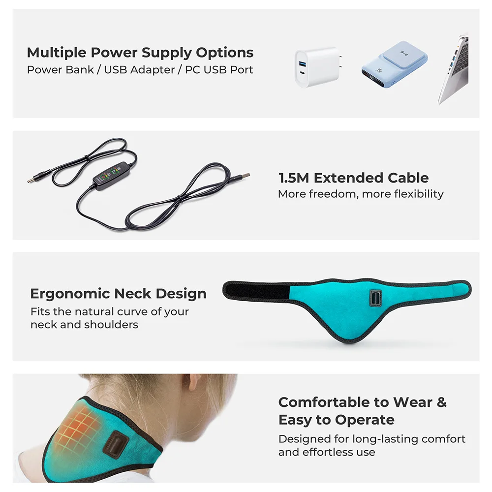 Electric Heating Neck Brace Re - Vibraslap Percussion review and price