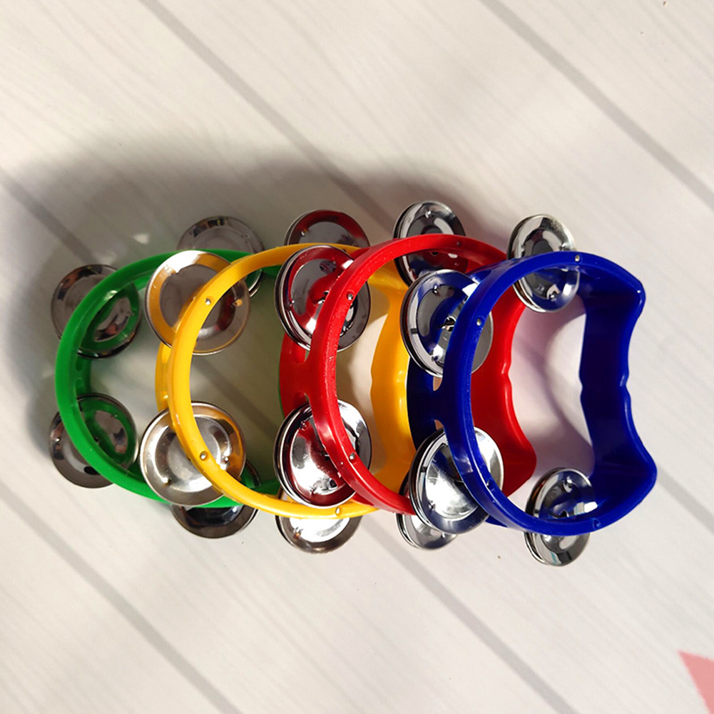 4pcs Tambourine Jingles Rattle - Musical Instrument Game review and price