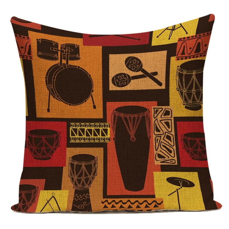 Retro African Woman Cushion Co - Musical Instrument In Africa review and price