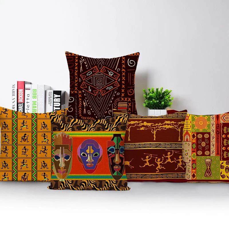 Retro African Woman Cushion Co - Musical Instrument In Africa review and price