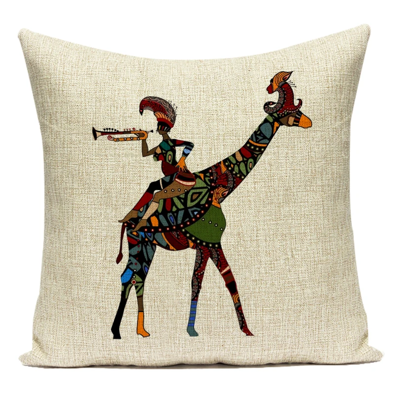 Retro African Woman Cushion Co - Musical Instrument In Africa review and price