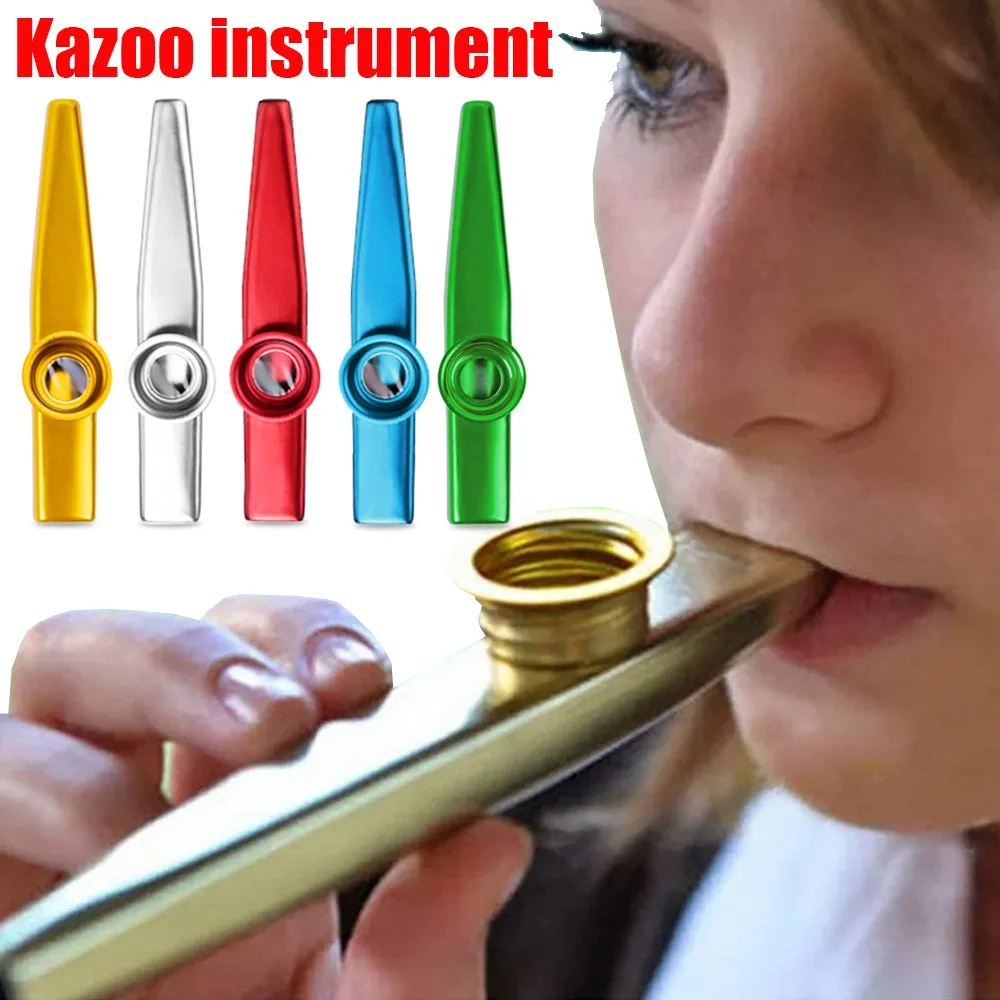 1 Pcs Metal Kazoo Suitable For - Musical Instrument Easy To Learn review and price