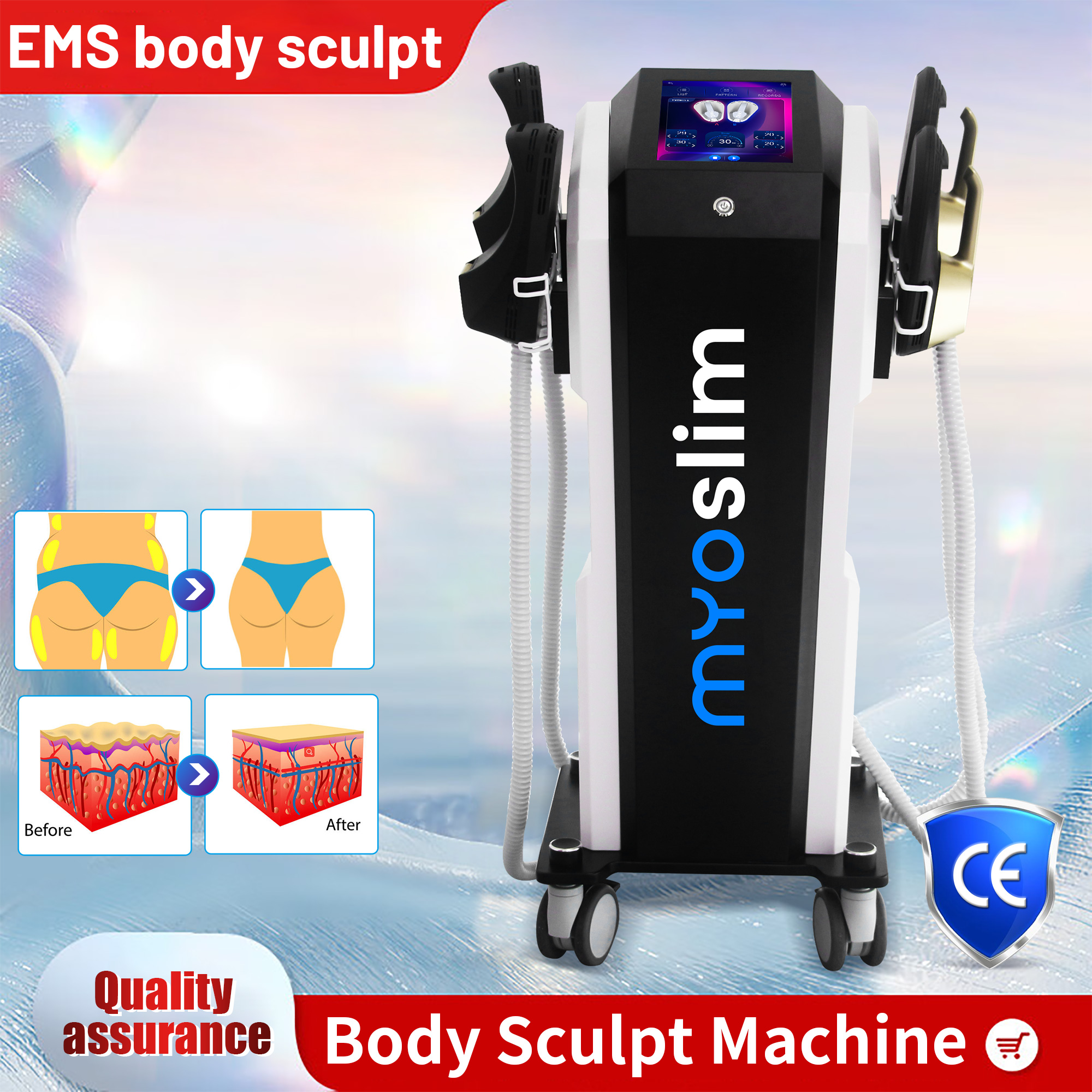 MYOslim Sculpt Machine 15Tesla - Vibraslap Percussion review and price