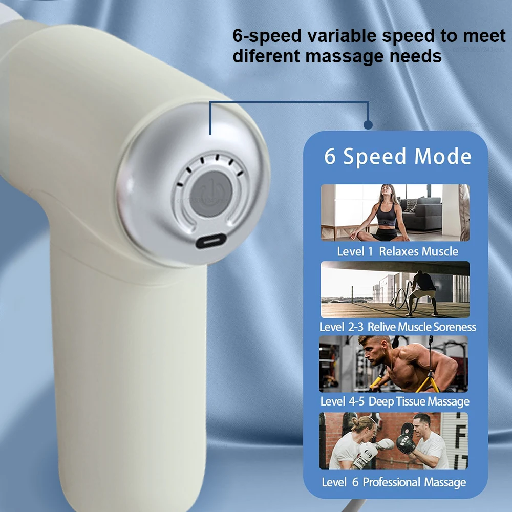Massage Gun Portable Mini Hand - Vibraslap Percussion review and price