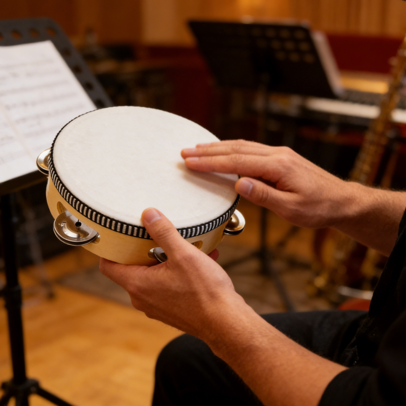 6inch Hand Held Drum Tambourin - Musical Instrument Game review and price
