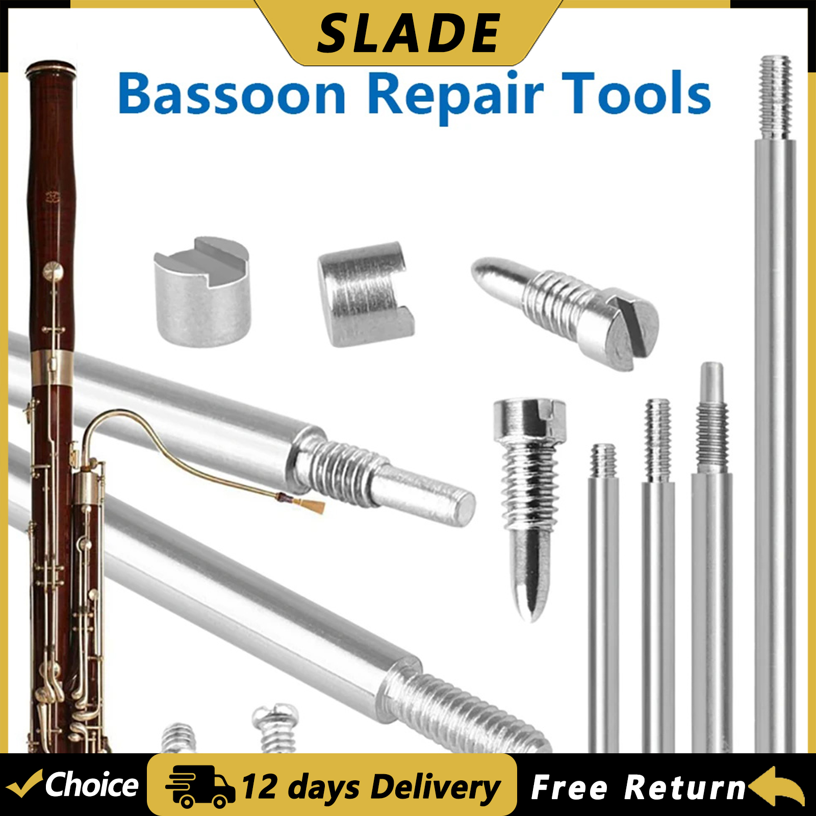 SLADE 70Pcs/Set Bassoon Repair - Musical Instrument Bassoon review and price
