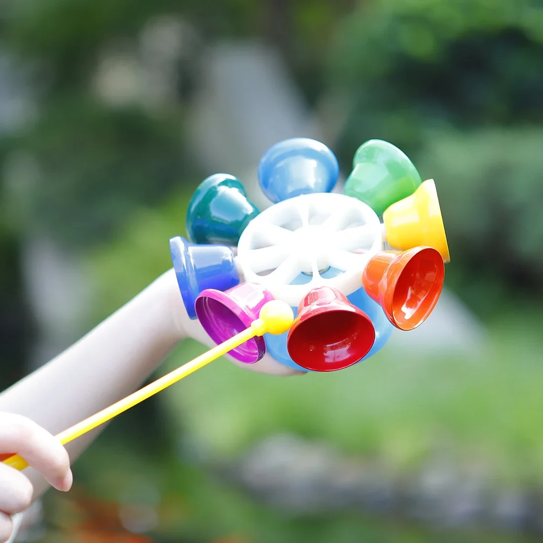 Orff 8-Note Hand Bell Rotating - Musical Instrument Game review and price