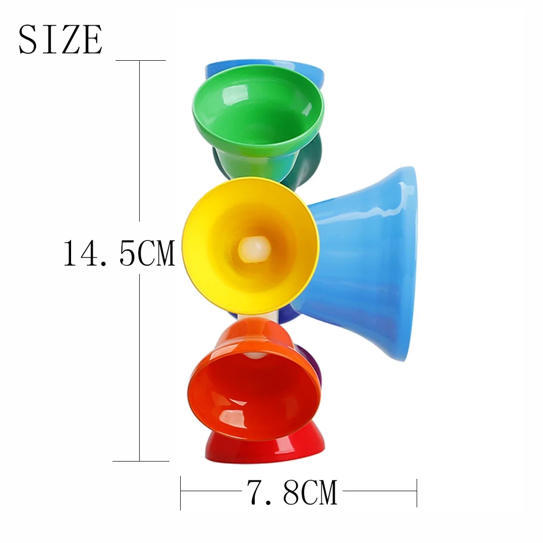 Orff 8-Note Hand Bell Rotating - Musical Instrument Game review and price